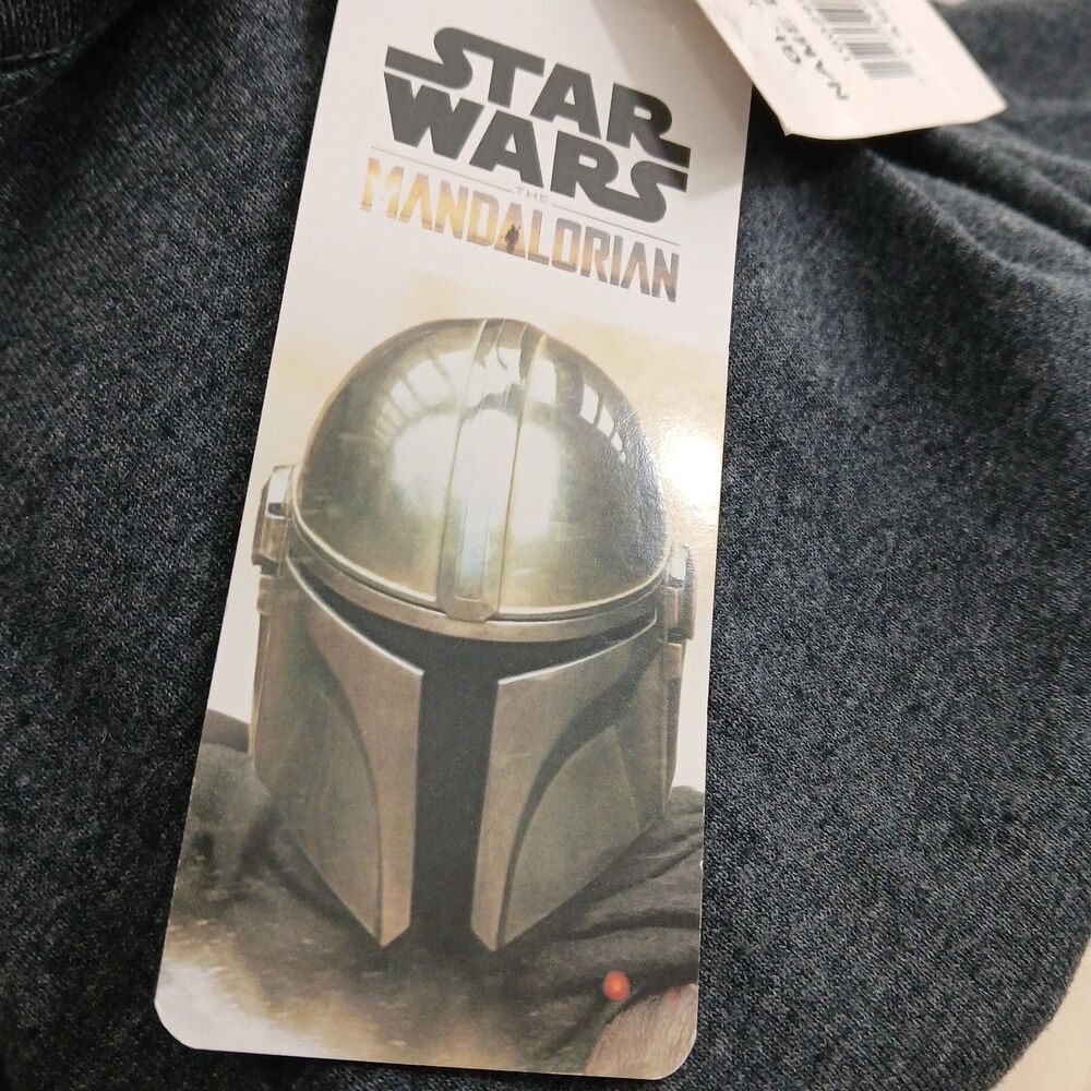 Star Wars The Mandalorian Baby Yoda Grogu The Child Graphic Tee T-Shirt Large - Picture 5 of 8